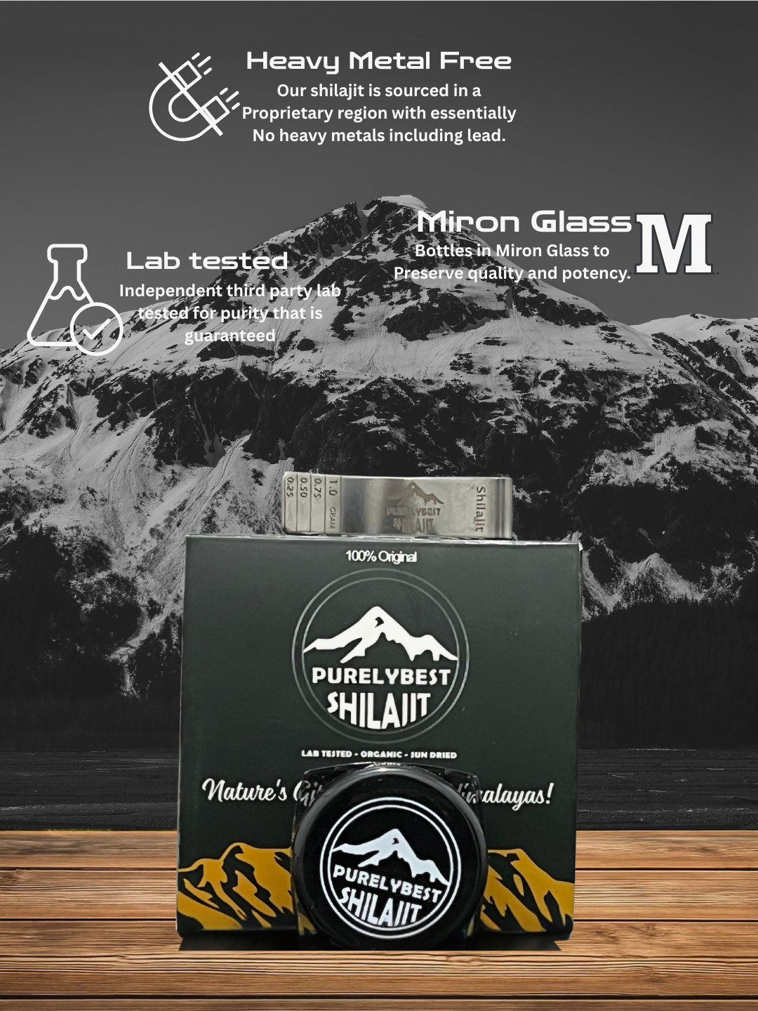 Natural Shilajit (New Packaging)