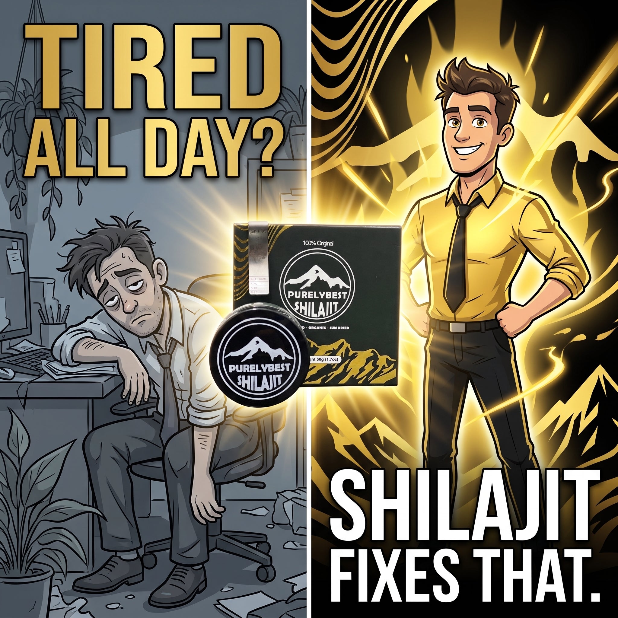 PURELYBEST® Authentic Himalayan Shilajit Resin