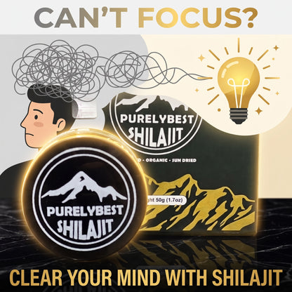 PURELYBEST® Authentic Himalayan Shilajit Resin