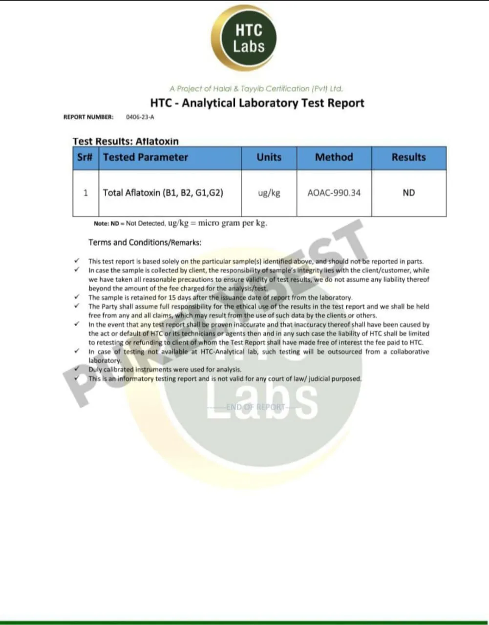 Certificate C